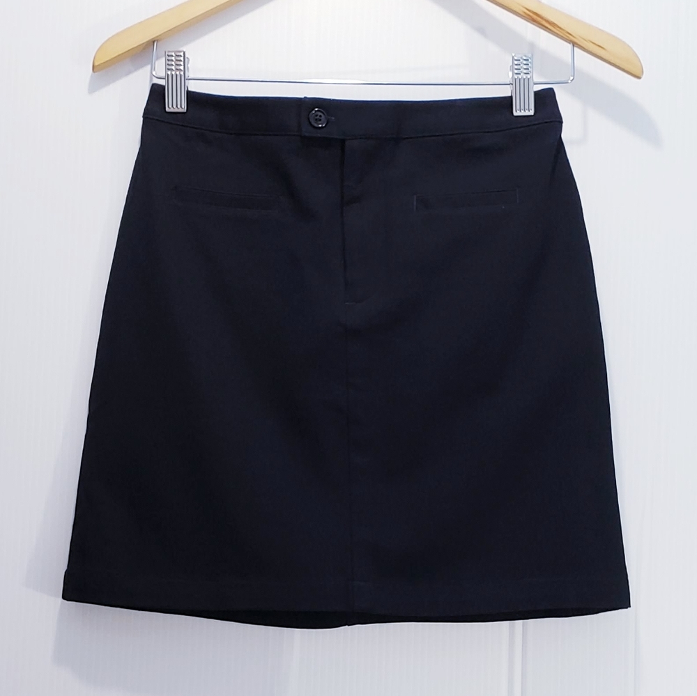 Gap Black A-Line Mini Skirt Size 2